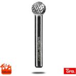 Karbür Freze Matkap Ucu Kalıpçı Taşlama Eğe Zımpara 10MM (Küre Tip) - Altın