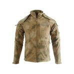 Karcamp 5 Cepli Tactical Double Softshell Su Geçirmez Unisex Mont Ceket Kamuflaj