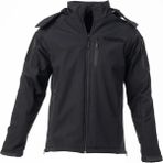 Karcamp 5 Cepli Tactical Double Softshell Su Geçirmez Unisex Mont Ceket Siyah