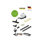 Karcher Buharlı Temizleyici Sc 2 Easyfix Super Kit+Cam Başlığı Ve Yedek Temizlik Seti+ Tüy& Hav Temizleyici
