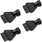 Karcher Orijinal Derz Fırçası Seti, 4 Fırçalı, Tüm Sc Easyfix Buharlı Temizleyiciler Için,