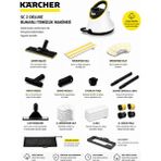 Karcher Sc 2 Deluxe Full Set Evde Bebekli Aileler Için Güvenli Temizlik – Yağ, Kir ve Bakterileri Buharla Anında Yok Eden Pratik Çözüm