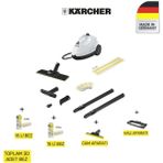 Karcher Sc 2 Easyfix 1500W Buharlı Temizlik Makinesi – Zemin ve Yüzey Seti, Sarı, Ev ve Ofis Için Hijyenik Temizlik 30'lu Temizlik Bezi Cam Aparatı Hediyeli - Beyaz