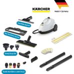 Karcher Sc 2 Easyfix Plus Set Sarı 1500W 3.2 Bar Buharlı Temizlik Makinesi - Zemin ve Yüzey Temizliği Için Tam Set - Ergonomik Easyfix Zemin Başlığı ve Mikrofiber Bez Dahil -Buharlı Temizleyici - Beyaz