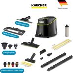Karcher Sc 3 Deluxe Easyfix Plus Set 1900W 3.5 Bar Hızlı Isınan Buharlı Temizlik Makinesi - Led Göstergeli Kireç Çözücü Kartuşlu Kesintisiz Temizlik Imkanı-Ki