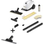 Karcher SC 3 EasyFix Beyaz Buharlı Temizlik Makinesi ve Cam Temizleme Nozülü