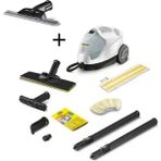 Karcher Sc 4 Easyfix Plus Buharlı Temizlik Makinesi 100 W 1,3 lt Kapasite Bej Renkli Ekstra Halı Temizleyici