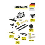 Karcher Sc 5 Easyfix Buharlı Temizlik Makinesi Ütü, Büyük Fırça, Halı Aparatı, Cam Aparatı, 15li Bez, Tekstil Başılığı