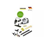 Karcher Sc 5 Easyfix Iron Plug Buharlı Temizlik Makinesi 2200W 4.2 Bar Buharlı Ütü Set Cam Halı Sert Zemin Kimyasalsız Hijyenik Profesyonel Ev Tipi Yüksek Basınçlı Buhar Temizleyici Almanya Garanti