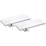 Karcher SC EasyFix Serisi Uyumlu Beyaz Mikrofiber Zemin Bezi 2'li Set – Yüksek Emicilik ve Dayanıklılık, 345x112x18 mm