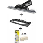 Karcher Sc Serisi Cam Temizleme Aparatı, Halı Aparatı, 15 Tek Kullanımlık Bez Sc2 Sc3 Sc4 Sc5 Easyfix Delux - 1 Adet