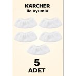 Karcher Uyumlu 5 Adet Mop Bezi Easyfix Sc1 / Sc2 / Sc3 / Sc4 / Sc5
