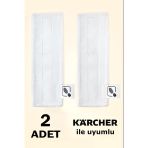 Karcher Uyumlu Easyfix Sc1 / Sc2 / Sc3 / Sc4 / Sc5 Yer Başlığı Mop Bezi 2 Adet