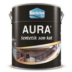 Kardelen Aura Sütlü Kahve 900 gr Sentetik Son Kat Yağlı Boya