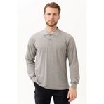 Kardelen İş Elbiseleri GAURA POLO T-SHIRT GRİ MELANJ