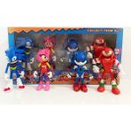 Kardelen Sonic Boom & Arkadaşları Figür Oyuncak Seti 4 Figür Bir Arada - Renkli