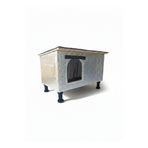 KARDEMİR AHŞAP Kedi Evi Yuvası Isı Yalıtımlı Su Geçirmez Şıngıl Kaplamalı 60x36x30 cm