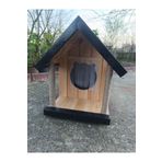 KARDEMİR AHŞAP Kedi evi yuvası şilteli su geçirmez