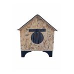 Kardemir Ahşap 🏡 Osb Kedi Kulübesi 45X48X62CM | Ayaklı, Yalıtımlı ve Dayanıklı Dış Mekan Kedi Evi