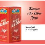 Karden 50 ml Kırmızı Acı Biber Yağı