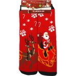 Kardeşler Çorap Yılbaşı Noel Christmas Renkli Desenli Soket Havlu Çorap - 36 - 40
