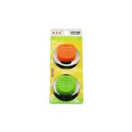 KARE - 2Lİ TENCERE KAPAK KULPU KROM - RENKLİ PLASTİK SAPLI GO5060Gok222745