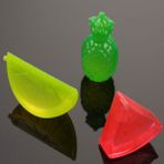 Kare 6 Adet Kare Buz Küpleri Plastik Yeniden Kullanılabilir Çok Renkli Küp Piknik Serin Tutun (Yurt Dışından) - Ice Cream Tubs