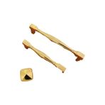 Kare Altın Kulp 128 Mm Dolap Mobilya Mutfak