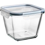 Kare Kapaklı Saklama Kabı 1,2 Litre 15X15X12 cm Cam Ikea Plastik Sızdırmaz Kapaklı Şeffaf Saklama Fırın Kabı