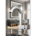 Kare Krom Lavabo Bataryası Tek Kollu Aç Kapa Musluk Modern Lüks Tasarım Profil Paslanmaz