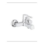 Kare Majestic Mix Banyo Bataryası Krom - Gri