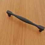 Kare Mat Siyah Kulp 128 Mm Dolap Mobilya Mutfak