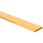 Kare Metal Prinç Çubuklar, Pirinç Düz Çubuk Metal Masif Pirinç Çubuklar H59 Malzeme Ekipman Aksesuarlarıyla Kullanıma Uygun, 4,5 cm Genişlik(Thickness:4mm)