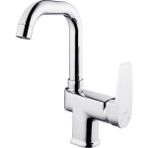 Kare Optimum Mix Lavabo Bataryası Kısa Borulu
