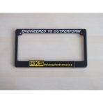 Kare Plakalık Plastık 31X16 Cm (Sarı Hks Logolu) (Kare Plaka) Sport Plakalık