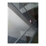Kare Safety 1.20x4 M Balkon Filesi Merdiven Filesi Güvenlik Filsei Yüksek Mukavemetli