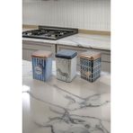 Kare Saklama Kabı 105X105X160 3 Lü Set, Safari Set EFB09I1