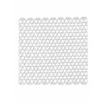 Kare Şekilli Kurutma Matı Bulaşık Altlığı Tezgah Lavabo Durulama Matı (29×29 cm) (Beyaz)