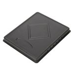 Kare Soba Altlığı Izocamlı Mat Saç Tabla 52X61