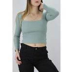 Kare Yaka Bluz Mint - 121.345