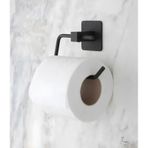 Kare Yapışkanlı Siyah Açık Tuvalet Kağıtlığı Wc Kağıtlık Tutucu