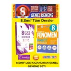Karekök 8.Sınıf Lgs Deneme (5 Adet)+Fenomen 8.Sınıf 10 Paket Deneme