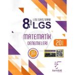 Karekök Yayıncılık 8. Sınıf LGS Matematik Denemeleri 20 Deneme Kitabı Türkçe Basım