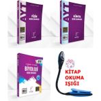 Karekök Yayıncılık AYT Sayısal Fizik – Kimya – Biyoloji Soru Bankası - Kitap Okuma Işığı