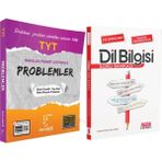 Karekök Yayıncılık TYT Problemler Modüler Piramit Sistemiyle ve Dil Bilgisi Soru Bankası Seti 2 Kitap