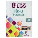 Karekök Yayınları Karekök 8. Sınıf Lgs Türkçe Denemeleri Yeni (Çok Renkli)