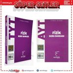Karekök Yayınları - TYT ve AYT Fizik Soru Bankası Seti 2 Kitap