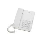 Karel Masa Üstü Kablolu Ahizeli Telefon Beyaz (Ekransız)