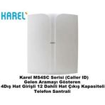 Karel MS48C 4-12 Caller ID Telefon Santral Cihazı