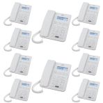 Karel TM145 Beyaz 10'lu Ekranlı Masaüstü Kablolu Telefon